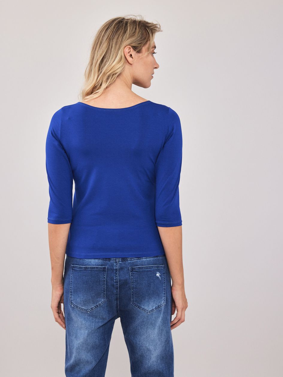 חולצת סירה שרוול 3/4